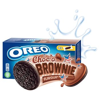 Oreo Ciastka kakaowe z nadzieniem kakaowym 176 g (16 sztuk)