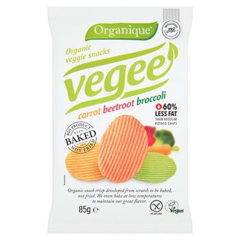 Organique Ekologiczne pieczone chipsy warzywne 85 g
