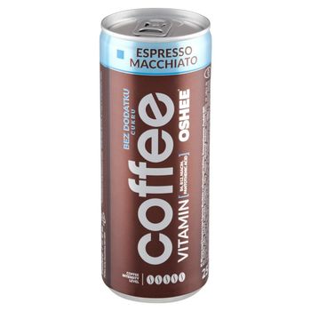 Oshee Coffee Espresso Macchiatto Mleczny napój kawowy 250 ml