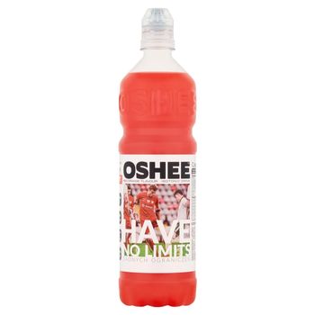 Oshee Napój izotoniczny niegazowany o smaku czerwonej pomarańczy 0,75 l