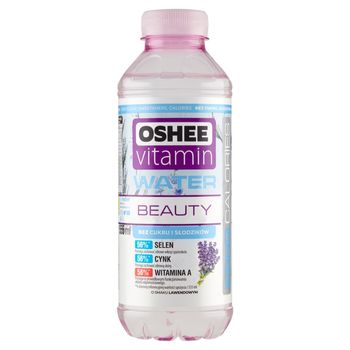 Oshee Vitamin Water Beauty Napój niegazowany o smaku lawendowym 555 ml