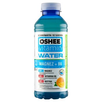Oshee Vitamin Water Napój niegazowany o smaku cytryny pomarańczy 555 ml