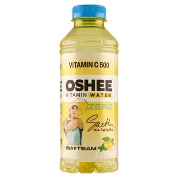 Oshee Vitamin Water Zero Napój niegazowany o smaku cytrynowo-miętowym 555 ml