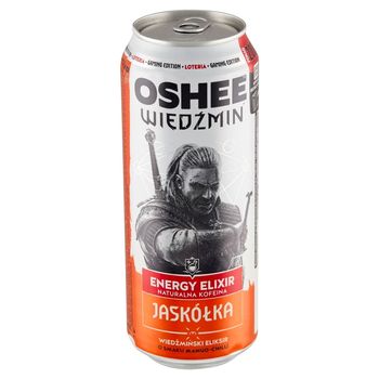 Oshee Wiedźmin Energy Elixir Jaskółka Wiedźmiński eliksir o smaku mango-chilli 500 ml