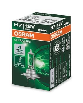 OSRAM  Żarówka halogenowa 12V 55W H4 Ultra Life 64210ULT-01B