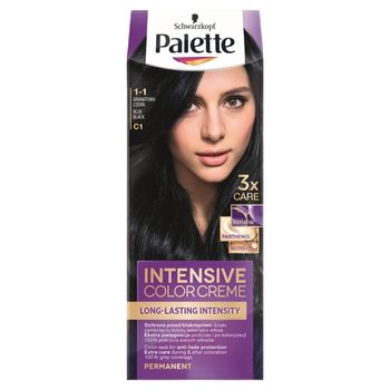 Palette Intensive Color Creme Farba do włosów w kremie 1-1 (C1) granatowa czerń