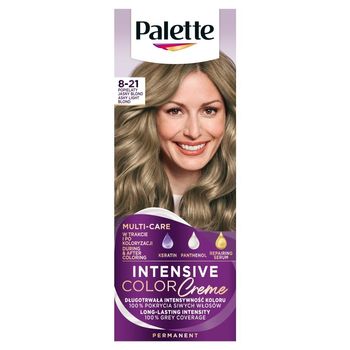 Palette Intensive Color Creme Farba do włosów popielaty jasny blond 8-21