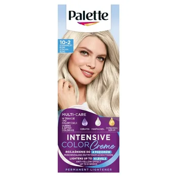 Palette Intensive Color Creme Farba do włosów w kremie rozjaśniacz 10-2 (A10) ultrapopielaty blond