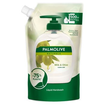 Palmolive Naturals Milk & Olive (Mleko i Oliwka) Kremowe mydło w płynie do rąk zapas 500 ml