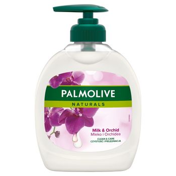 Palmolive Naturals Milk & Orchid (Mleko i Orchidea) Kremowe mydło w płynie z dozownikiem 300 ml