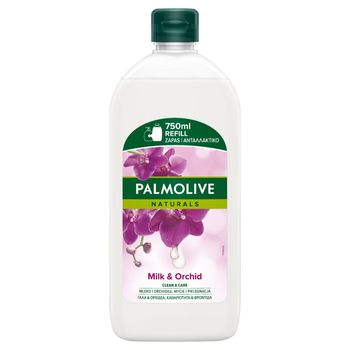 Palmolive Naturals Milk & Orchid (Mleko i Orchidea) Kremowe mydło w płynie do rąk zapas 750 ml