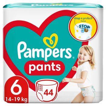 Pampers Pants Pieluchomajtki, rozmiar 6, 44 sztuk, 14kg-19kg