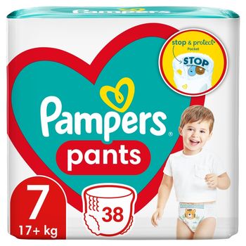 Pampers Pants Pieluchomajtki, rozmiar 7, 38 sztuk, 17kg+