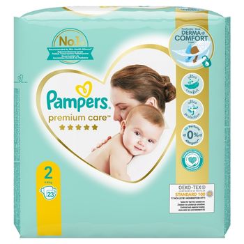 Pampers Premium Care, Rozmiar 2, 23 pieluszki, 4kg-8kg