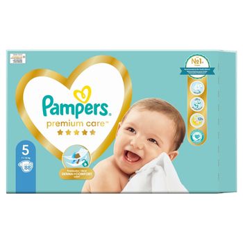 Pampers Premium Care, Rozmiar 5, 88 pieluszki, 11kg-16kg