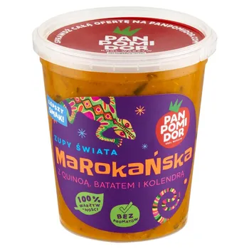 Pan Pomidor Zupy świata marokańska z quinoą batatem i kolendrą 400 g