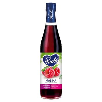 Paola Syrop o smaku malinowym 430 ml
