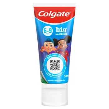 Pasta do zębów dla dzieci Colgate Big Kids' Smiles 6-9 lat 50 ml