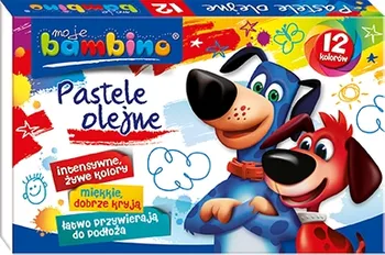 Bambino Pastele olejne 12 kolorów