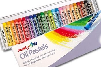 PENTEL Pastele olejne w 24 kolory