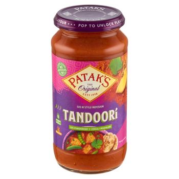 Patak's Tandoori Sos pomidorowy z cebulą i migdałami 450 g