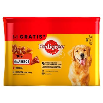 Pedigree Mokra karma dla psów w galaretce 1,6 kg (4 x 400 g)