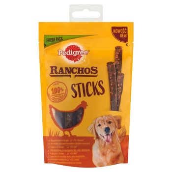 Pedigree Ranchos Karma uzupełniająca dla dorosłych psów pałeczki z wątróbką z kurczaka 60 g