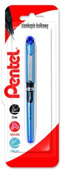 Pentel Cienkopis kulkowy ENERGEL BLN15, niebieski kolor