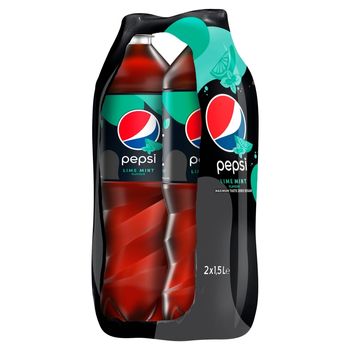 Pepsi Lime Mint Napój gazowany typu cola 2 x 1,5 l