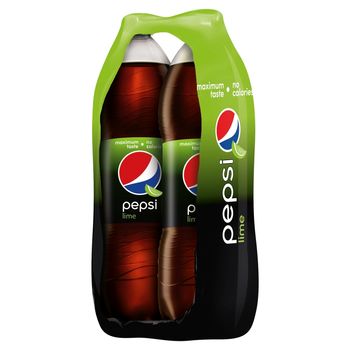 Pepsi Lime Napój gazowany 2 x 2 l