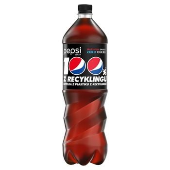 Pepsi Max Napój gazowany typu cola 1,5 l