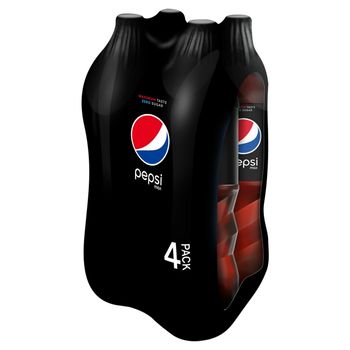 Pepsi Max Napój gazowany typu cola 6 l (4 x 1,5 l)