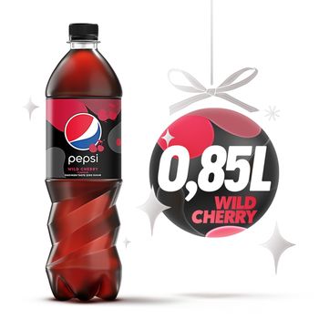 Pepsi Wild Cherry Napój gazowany 0,85 l
