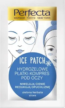 Perfecta Beauty Ice Patch Hydrożelowe płatki Kompres pod oczy 2 sztuki