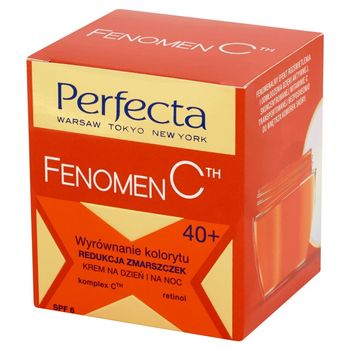 Perfecta Fenomen C 40+ Redukcja zmarszczek Krem na dzień i na noc 50 ml