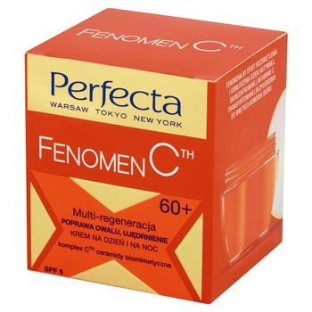 Perfecta Fenomen C 60+ Poprawa owalu ujędrnienie Krem na dzień i na noc 50 ml