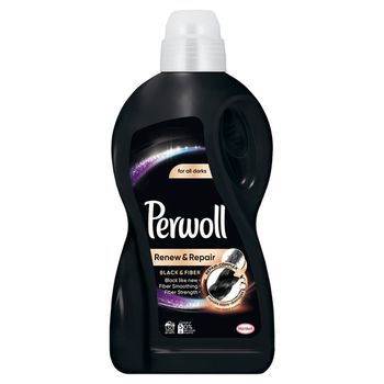 Perwoll Renew & Repair Black & Fiber Płynny środek do prania 1,8 l (30 prań)