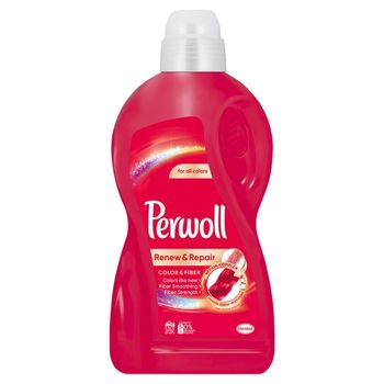 Perwoll Renew & Repair Color & Fiber Płynny środek do prania 1,8 l (30 prań)