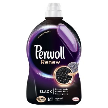 Perwoll Renew Black Płynny środek do prania 2970 ml (54 prania)
