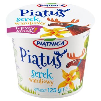 Piątnica Piątuś Serek waniliowy 125 g