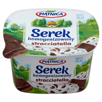 Piątnica Serek homogenizowany stracciatella 150 g