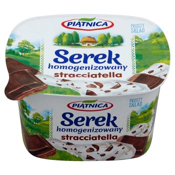 Piątnica Serek homogenizowany stracciatella 150 g