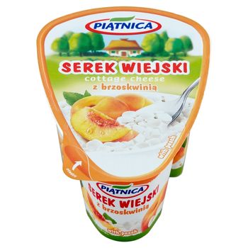 Piątnica Serek wiejski z brzoskwinią 150 g