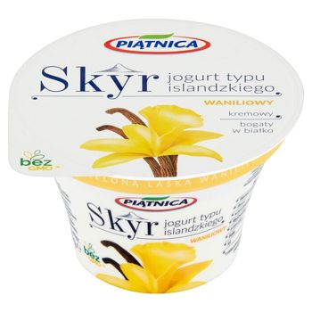 Piątnica Skyr Jogurt typu islandzkiego waniliowy 150 g