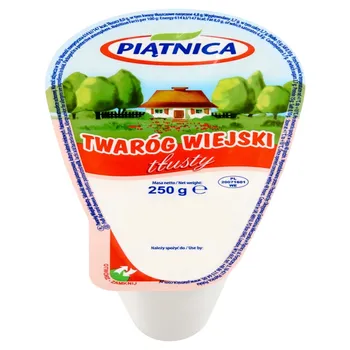 Piątnica Twaróg wiejski tłusty 250 g