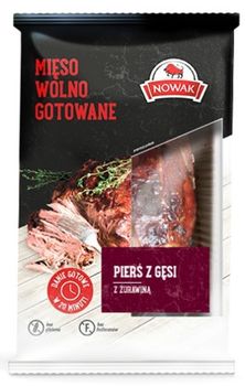 Nowak Pierś z gęsi w marynacie z żurawiną wolno gotowana