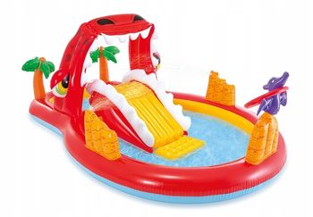 Wodny Plac zabaw dla Dzieci Intex DINO Basen 259x165x107 cm