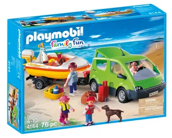 PLAYMOBIL Rodzinny van z przyczepą 4144