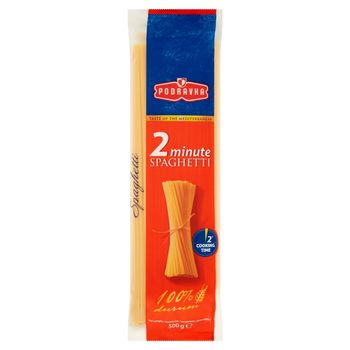 Podravka Makaron z pszenicy twardej durum spaghetti 500 g