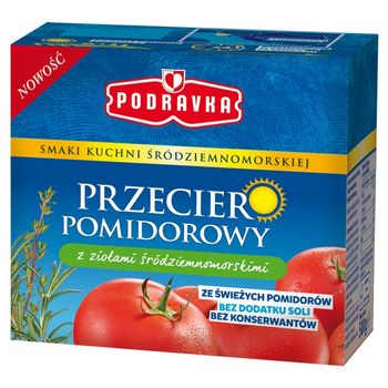 Podravka Przecier pomidorowy z ziołami śródziemnomorskimi 500 g